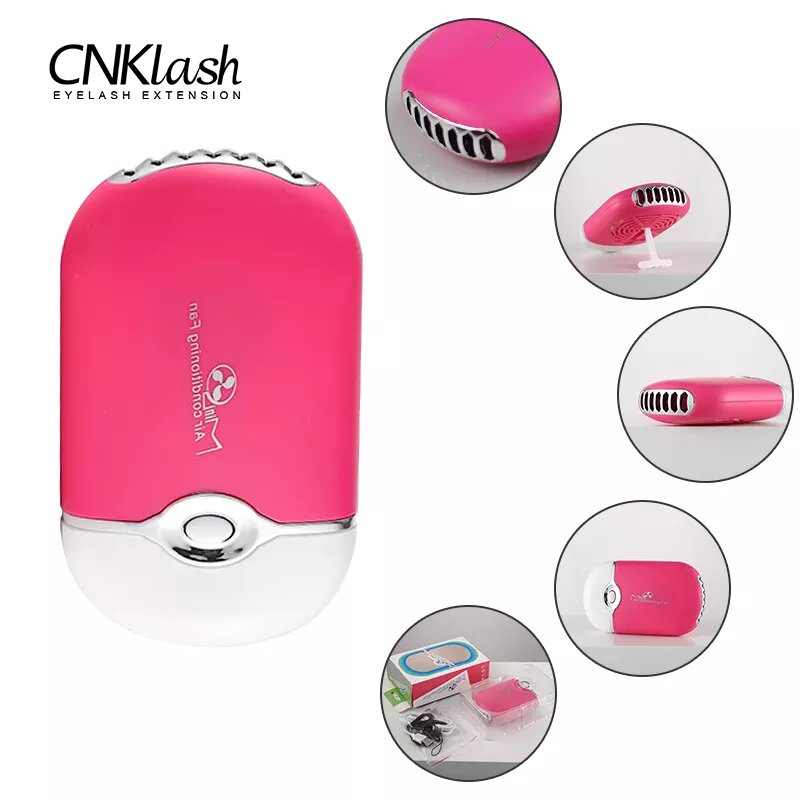 Eyelash Extension Uv Glue - USB Mini ciglia ventaglio innesto strumento