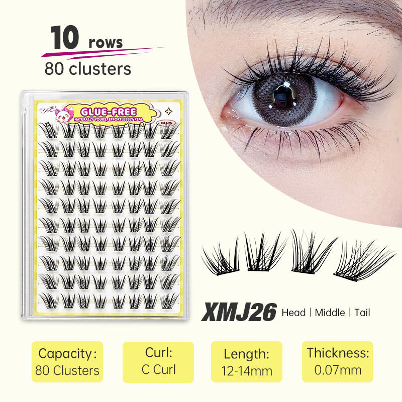 Eyelash Extension Yelix - Yelix Ciglia Finte Laterali Stile Volpe