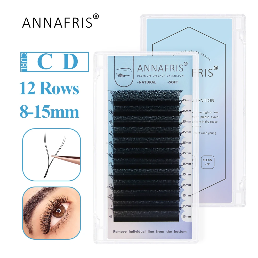 Eyelash Extension Yelix - ANNAFRIS YY Forma Estensione ciglia Doppi