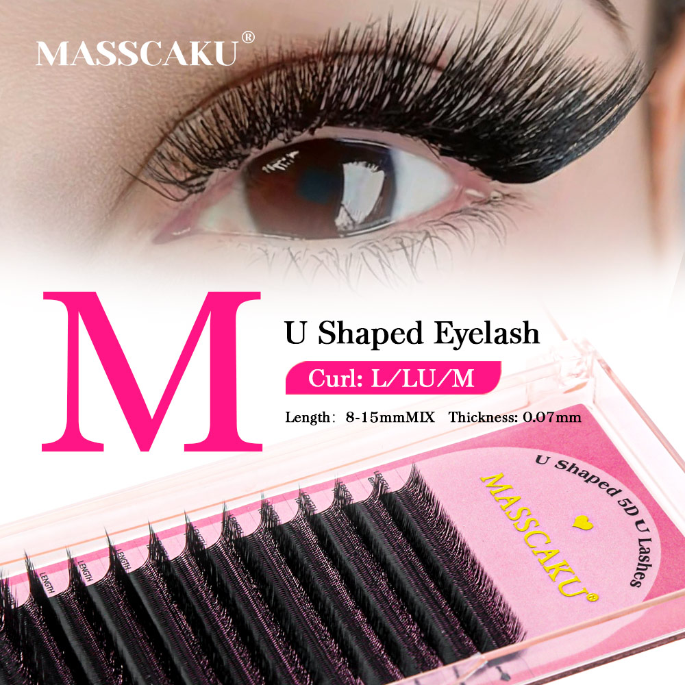 Eyelash Extension Yelix - MASSCAKU 3D 4D 5D L/LU/M Estensioni