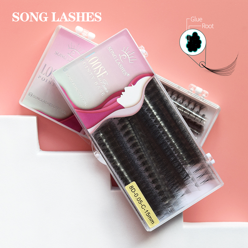 Eyelash Extensions - Nome SONG LASHES Ventagli prefabbricati ad