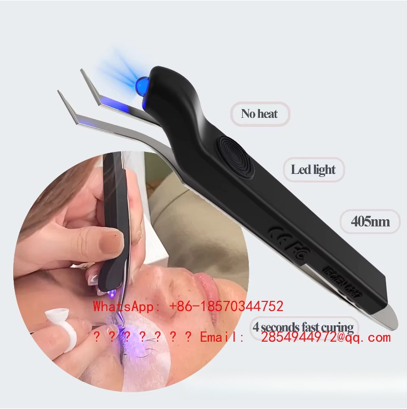 Eyelash Extension With Glue - Lampada UV Portatile Senza Fili per