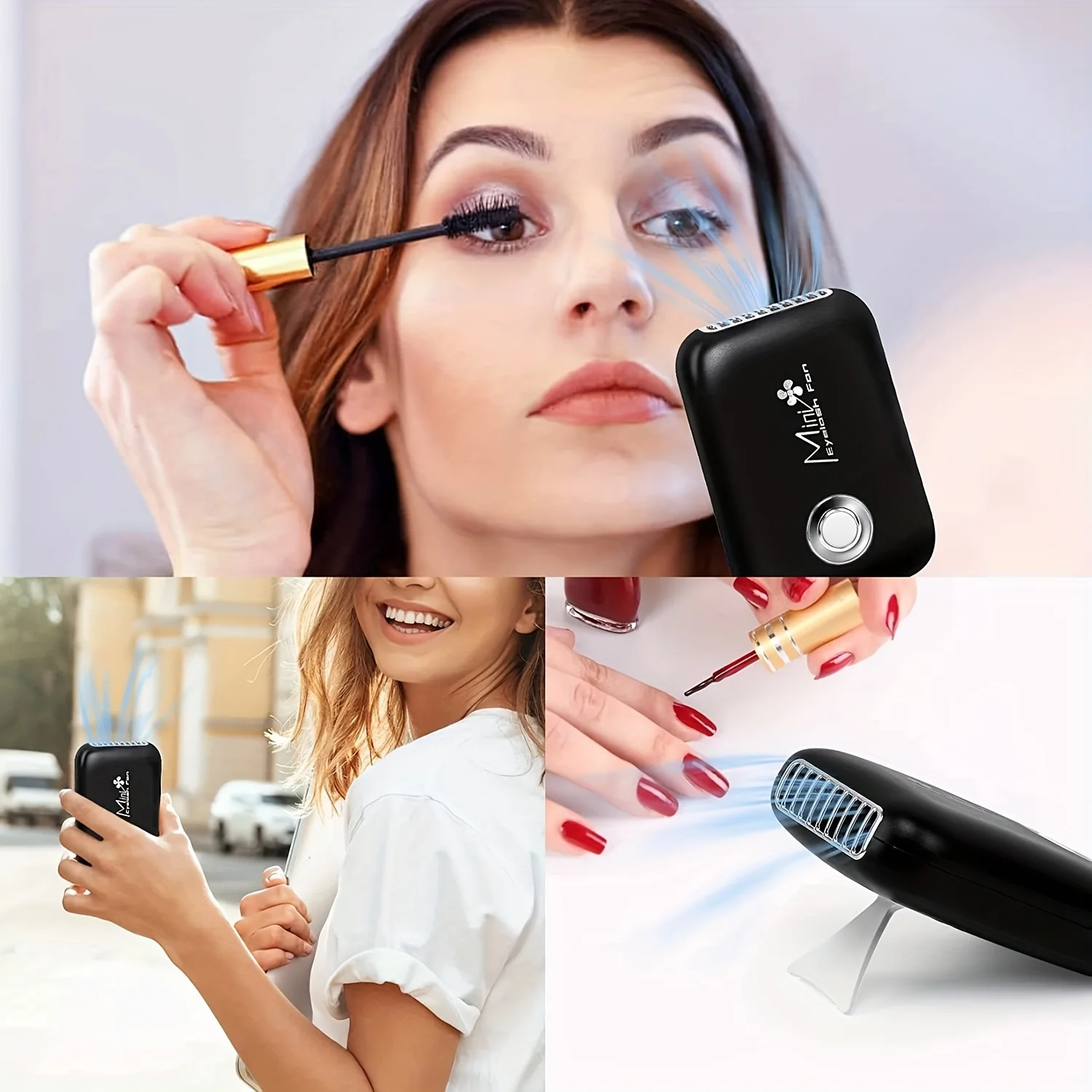 Eyelash Extension Fan - Mini Ventilatore Portatile per Extension Ciglia,