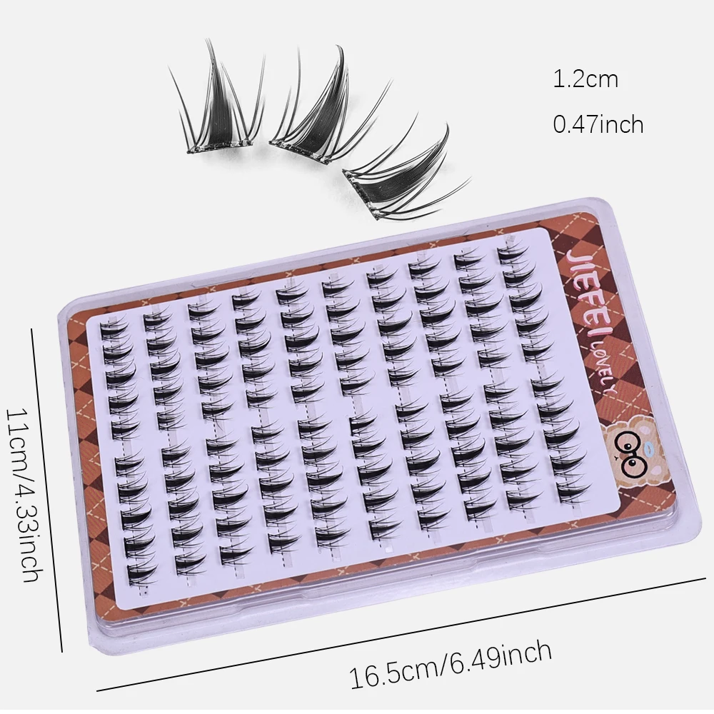 Ciglia finte a 10 file conigli - Eyelash Extension Uv Glue recensione e prezzo