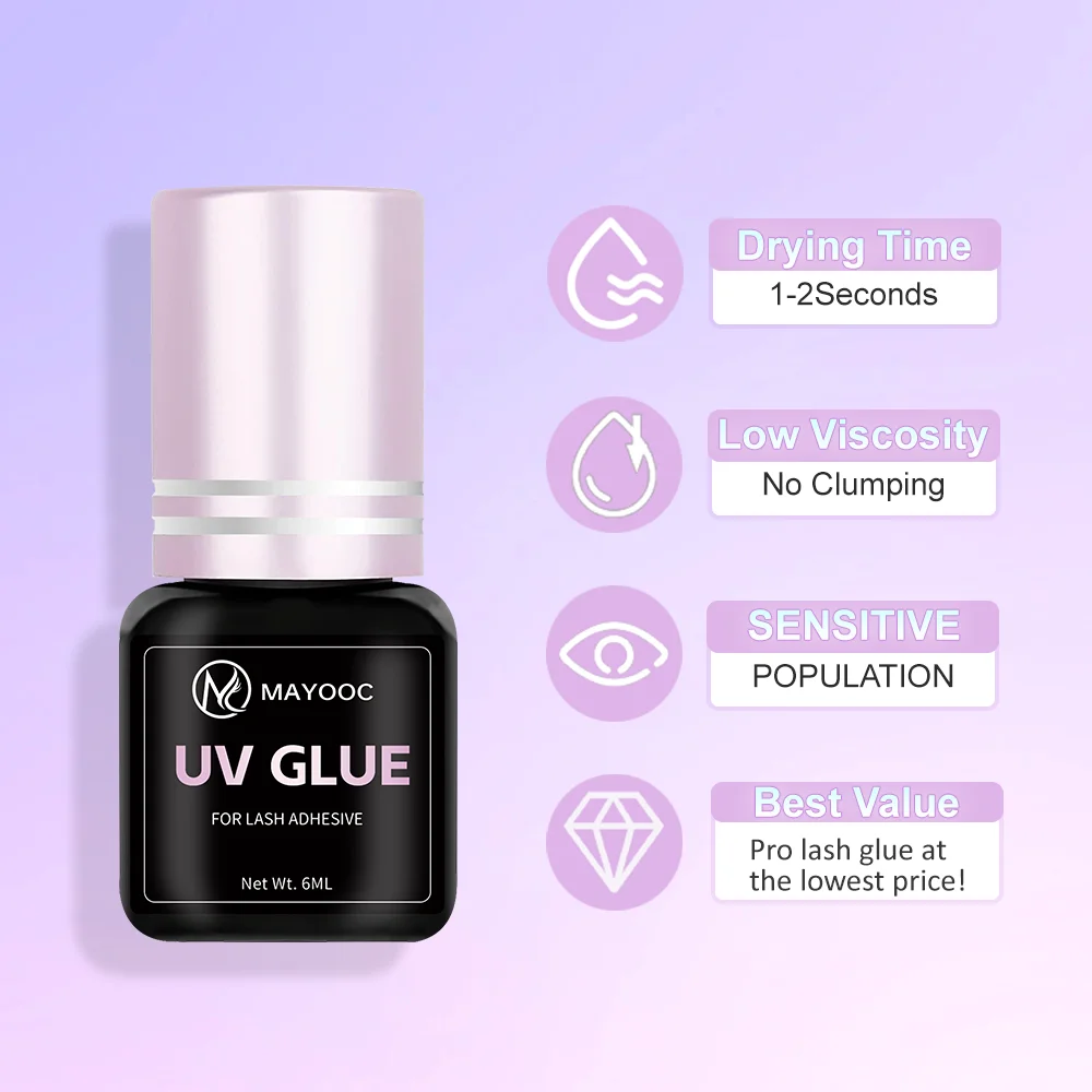 MAYOOC Ad Asciugatura Rapida 0 - Eyelash Extension Uv Glue recensione e prezzo