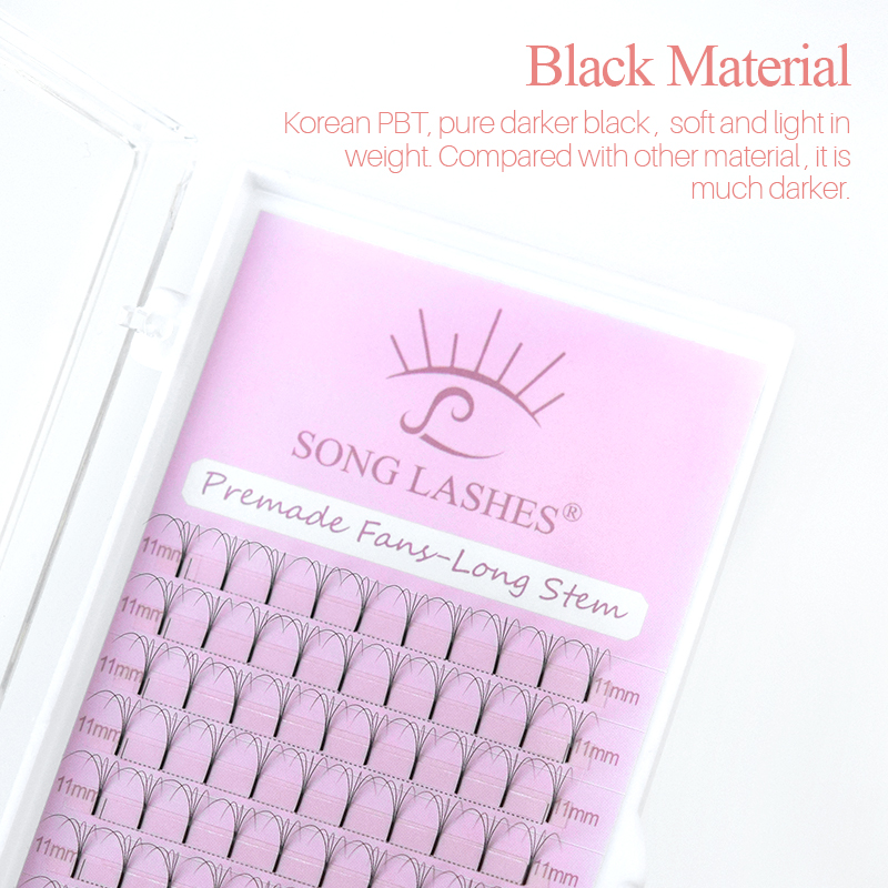 SONGLASHES Radice lunga da 2D  - Eyelash Extension Fan recensione e prezzo