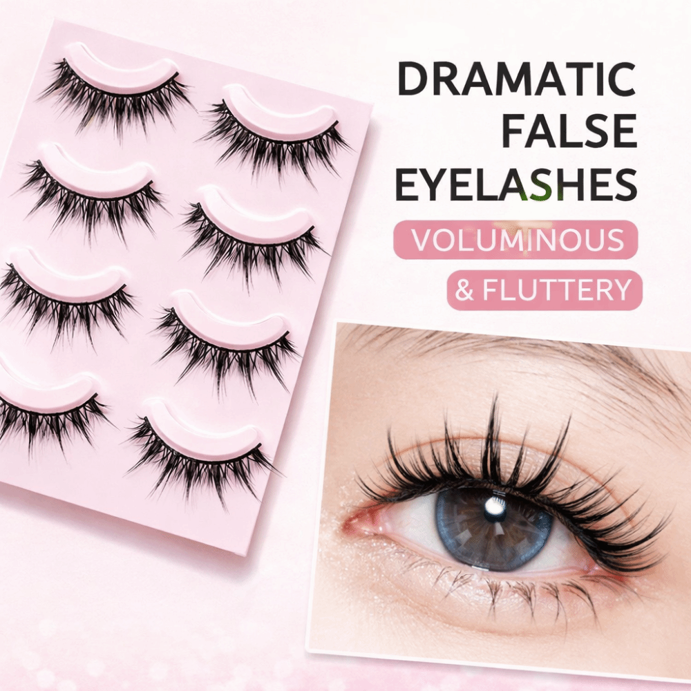 Ciglia Finte Trendy Nere Effet - Eyelash Extension Fox Eye recensione e prezzo