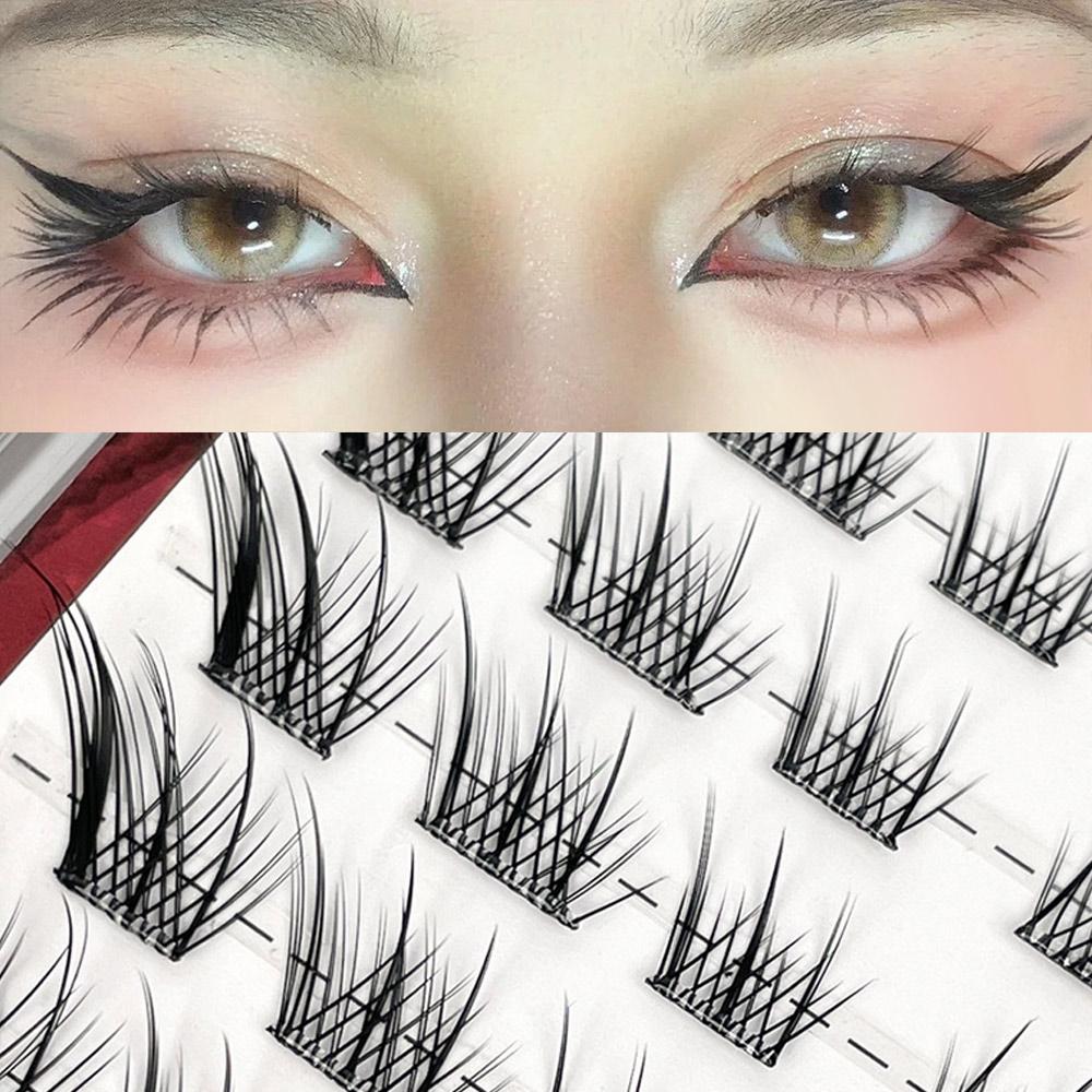 Ciglia Finte Autoadesive Senza - Eyelash Extension Fox Eye recensione e prezzo