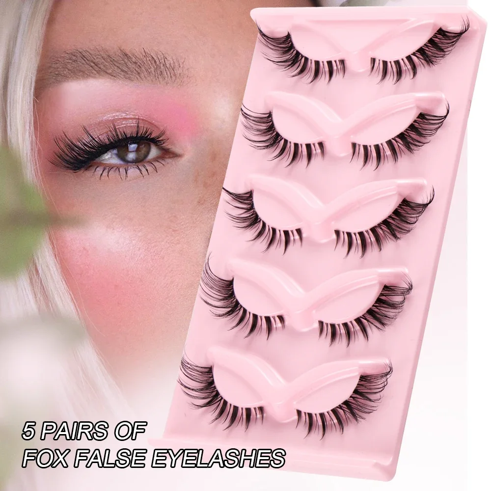 5 Paia di Ciglia Finte a Occhi - Eyelash Extension Fox Eye recensione e prezzo