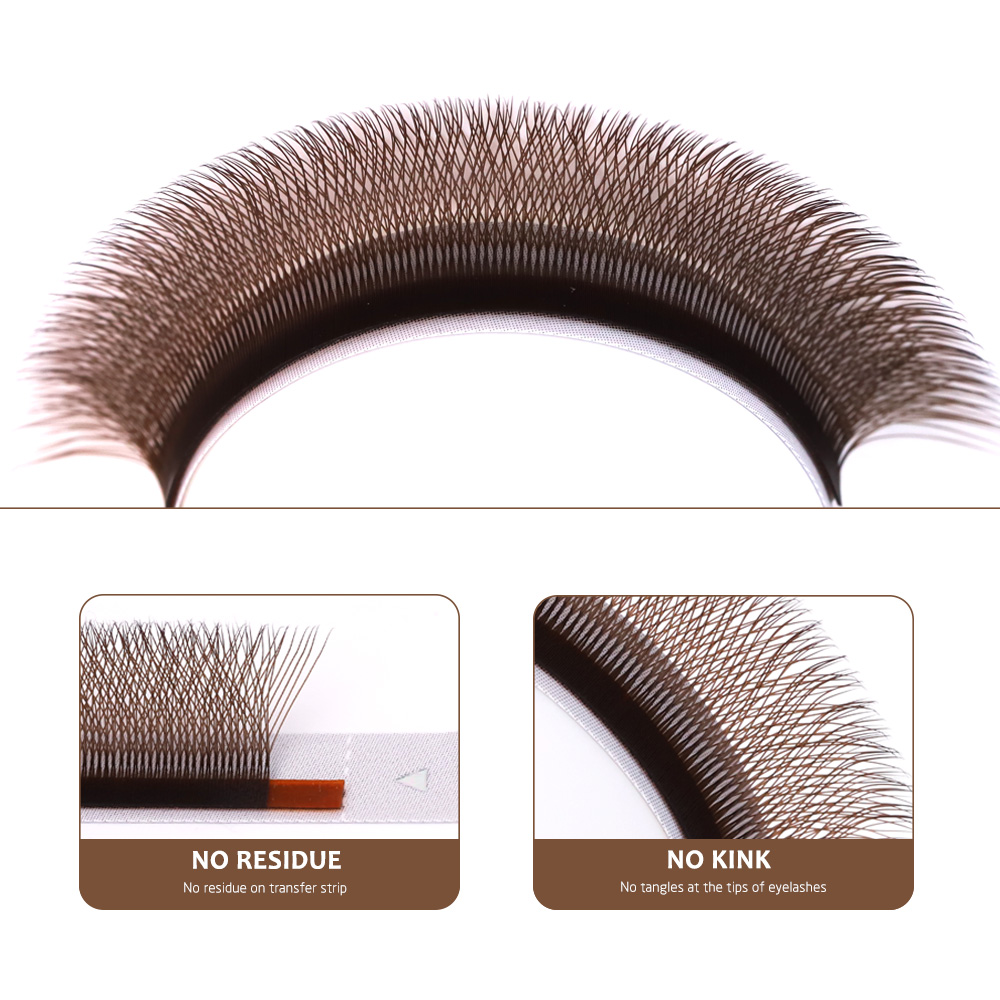 AGUUD Extension ciglia marroni - Eyelash Extension Yelix recensione e prezzo