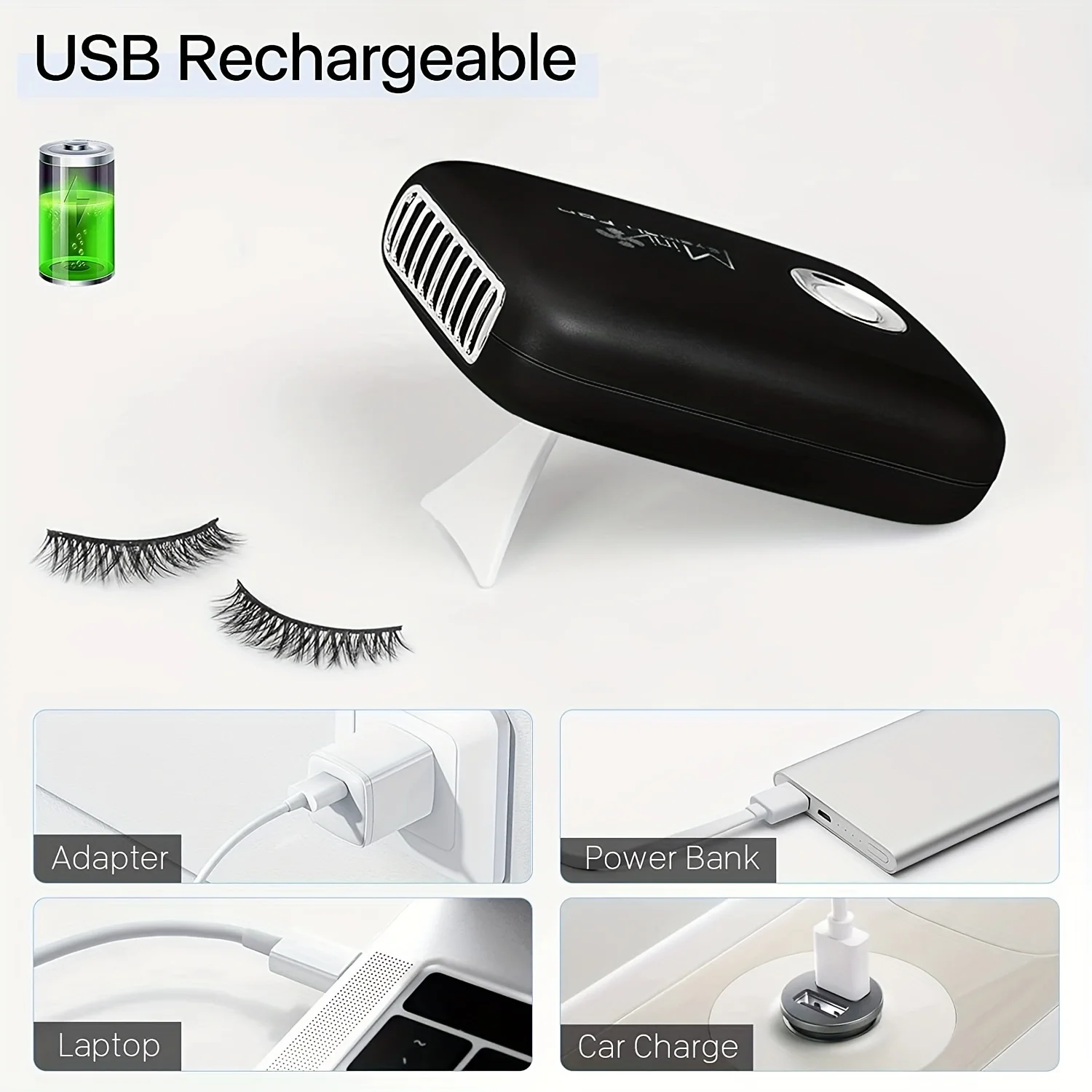 Mini Ventilatore Portatile per - Eyelash Extension Fan recensione e prezzo
