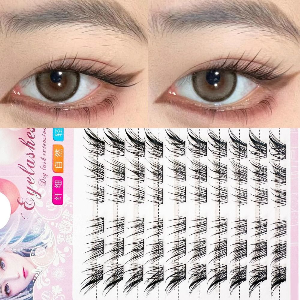 Donne Bellezza 3D Cat Eye Clus - Eyelash Extension Fox Eye recensione e prezzo