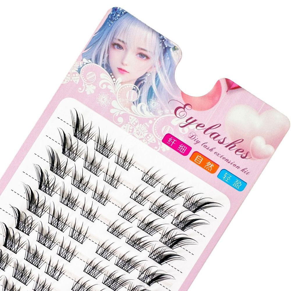 Donne Bellezza 3D Cat Eye Clus - Eyelash Extension Fox Eye recensione e prezzo